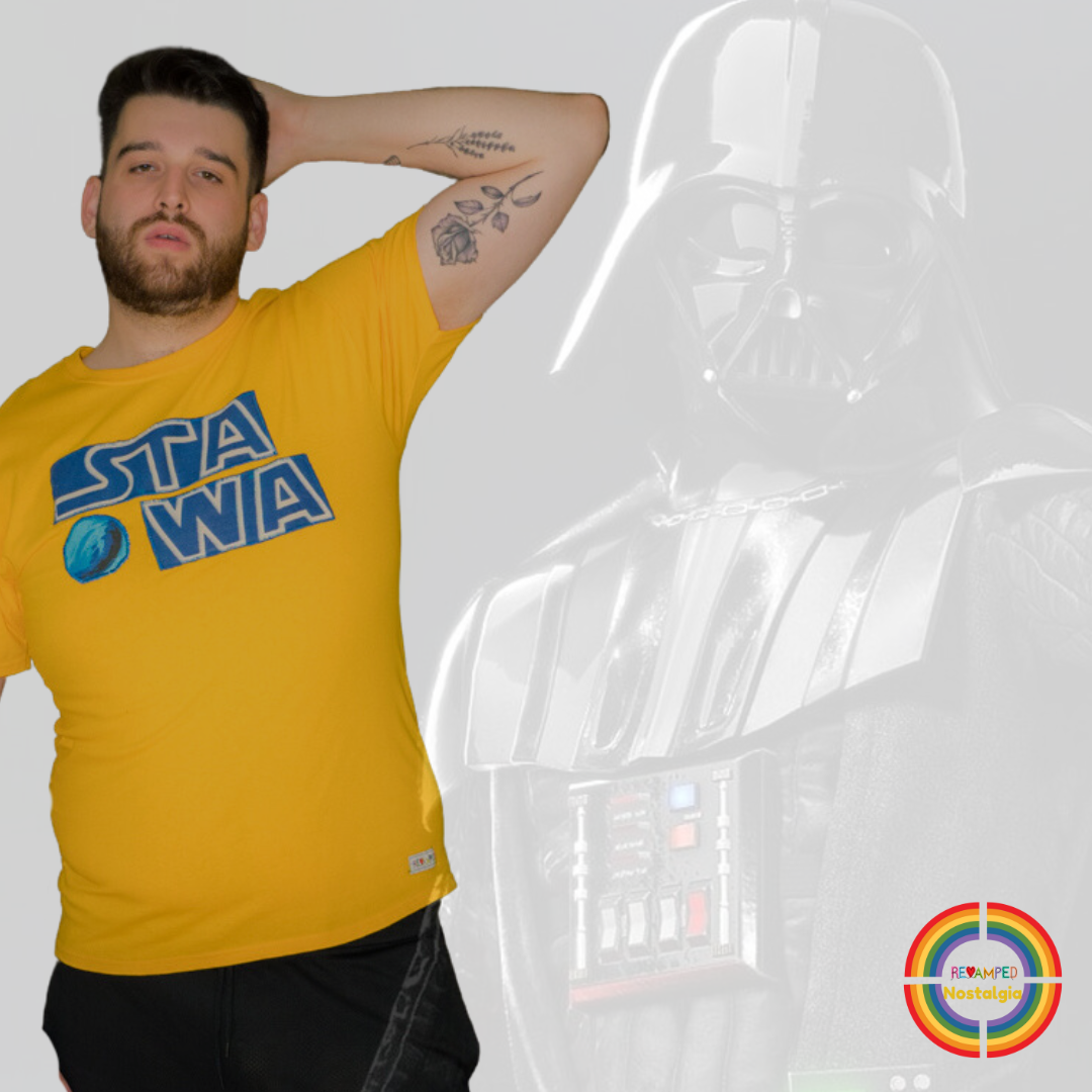 "STAR WARS" YELLOW STA WA TEE