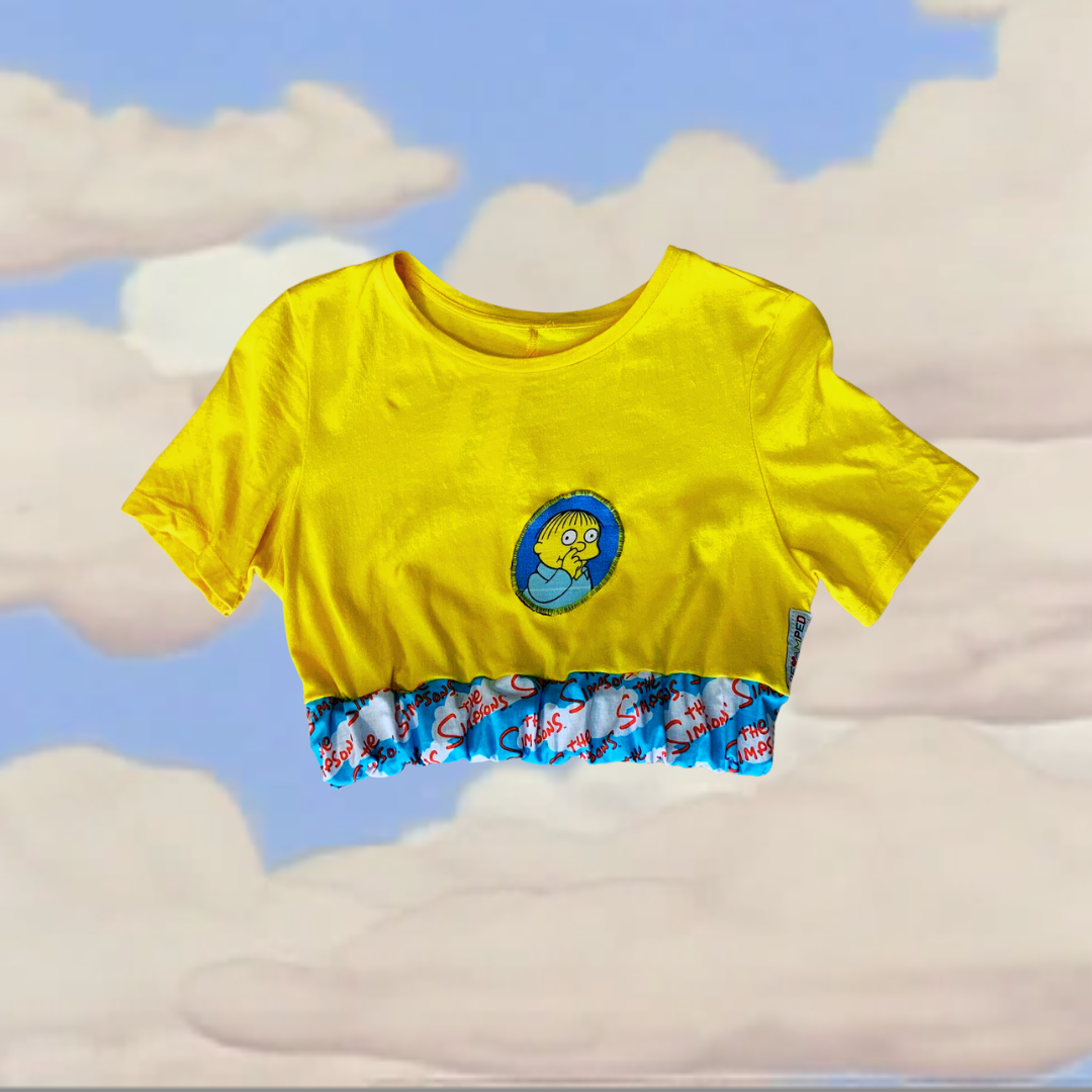 'THE SIMPSONS' RALPH CROP TOP