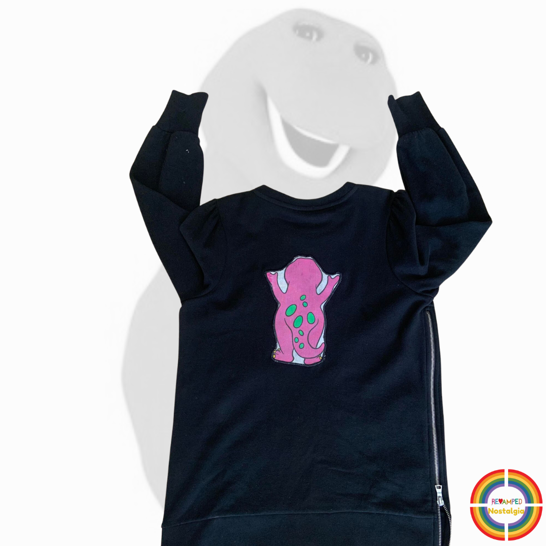 "BARNEY THE DINOSAUR" SONG SWEATER