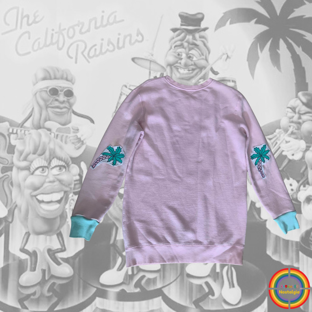 "CALIFORNIA RAISINS" PALM ELBOW PULL OVER