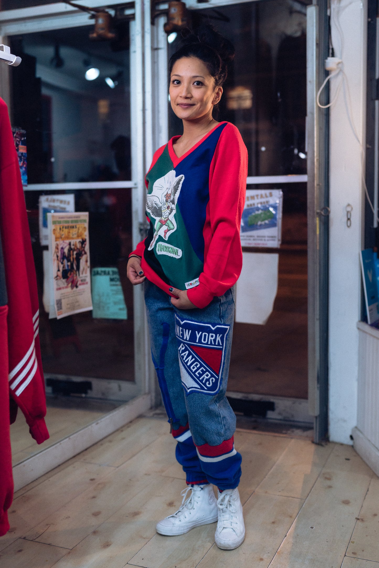 NEW YORK "RANGERS" HOODIE JEANS