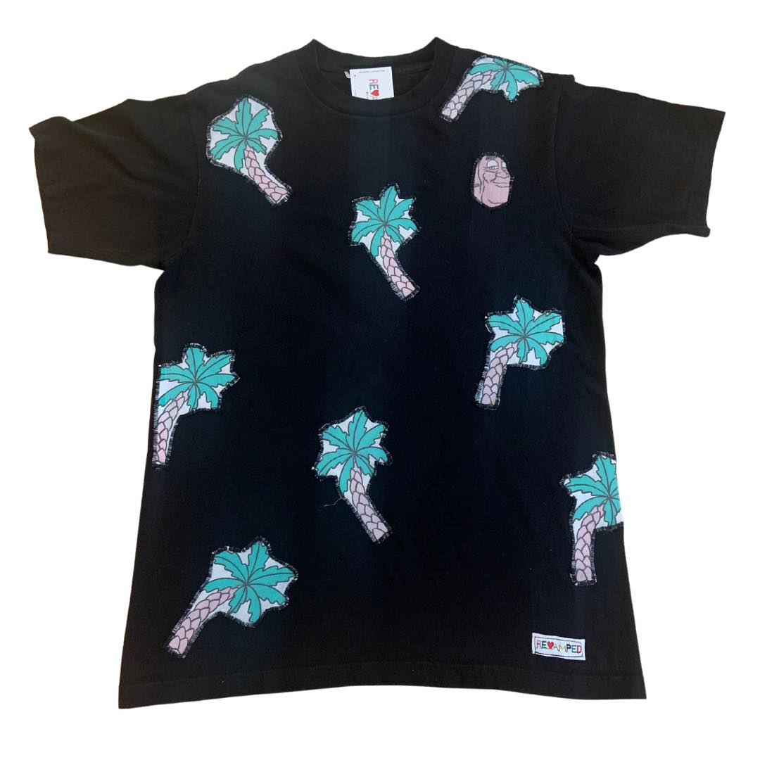 "THE CALIFORNIA RAISINS" PALM TREE TEE