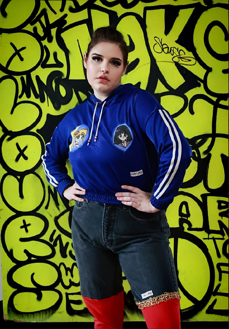 SAILORMOON CROPPED HOODIE