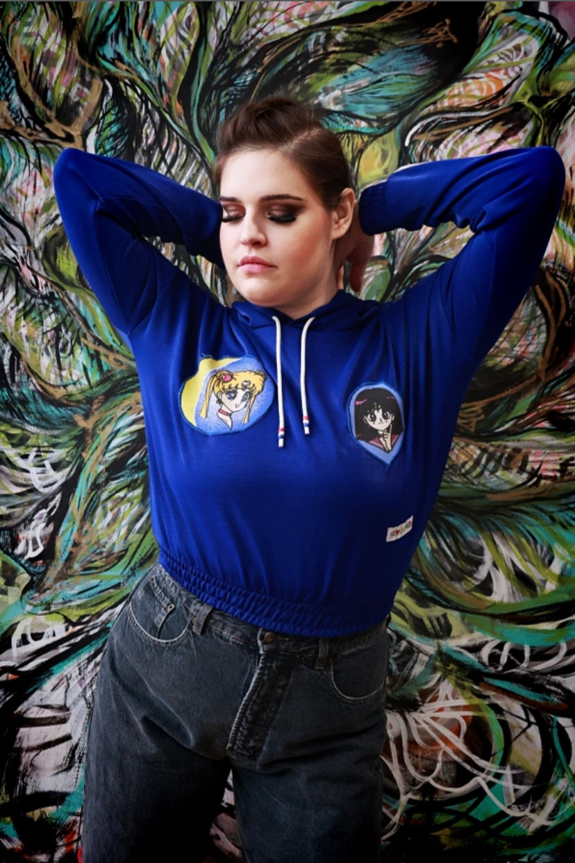 SAILORMOON CROPPED HOODIE