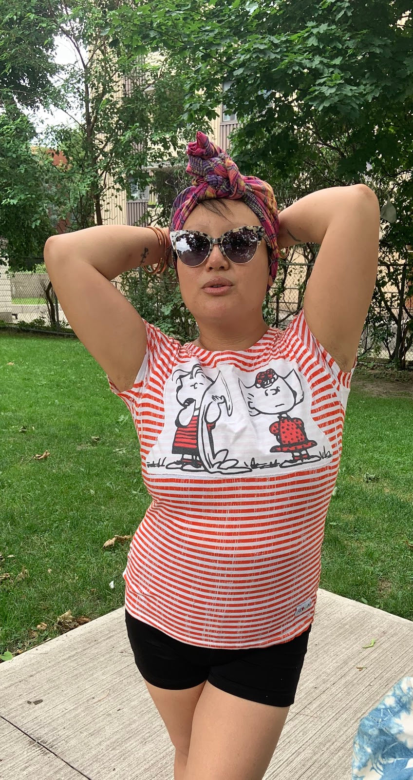 Revamped Clothing Toronto - Repurposed Upcycled Alterations Repairs Parkdale peanuts t shirt