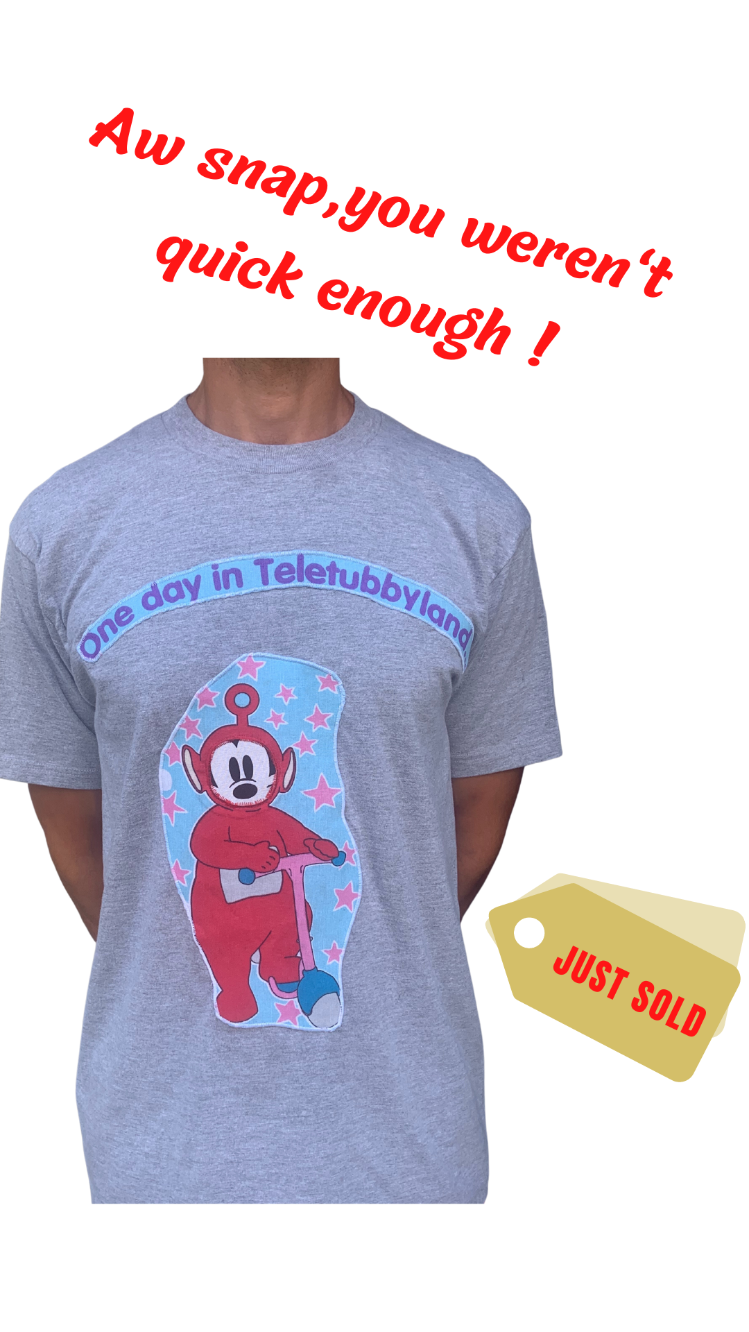 "TELETUBBY" MICKEY PO TEE