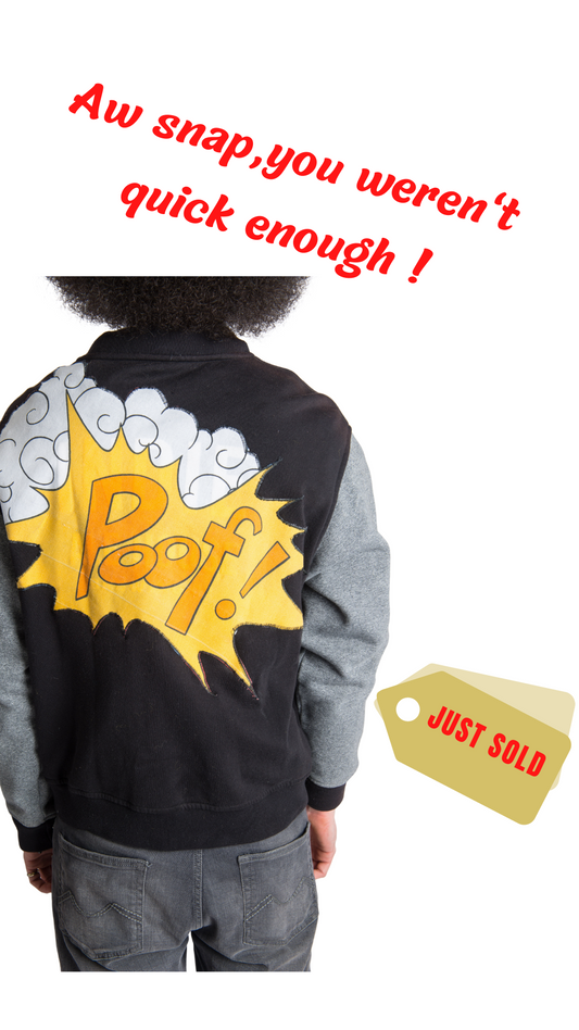 "ALADDINS'' GENIE POOF ZIP UP