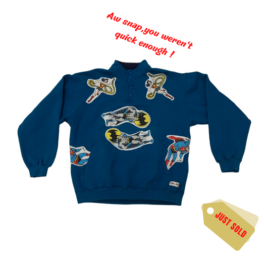BLUE JUSTICE LEAGUE TARROT PULL OVER