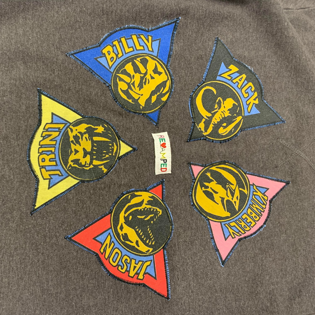 Revamped Clothing Toronto - Repurposed Upcycled Alterations Repairs Parkdale pull over power rangers