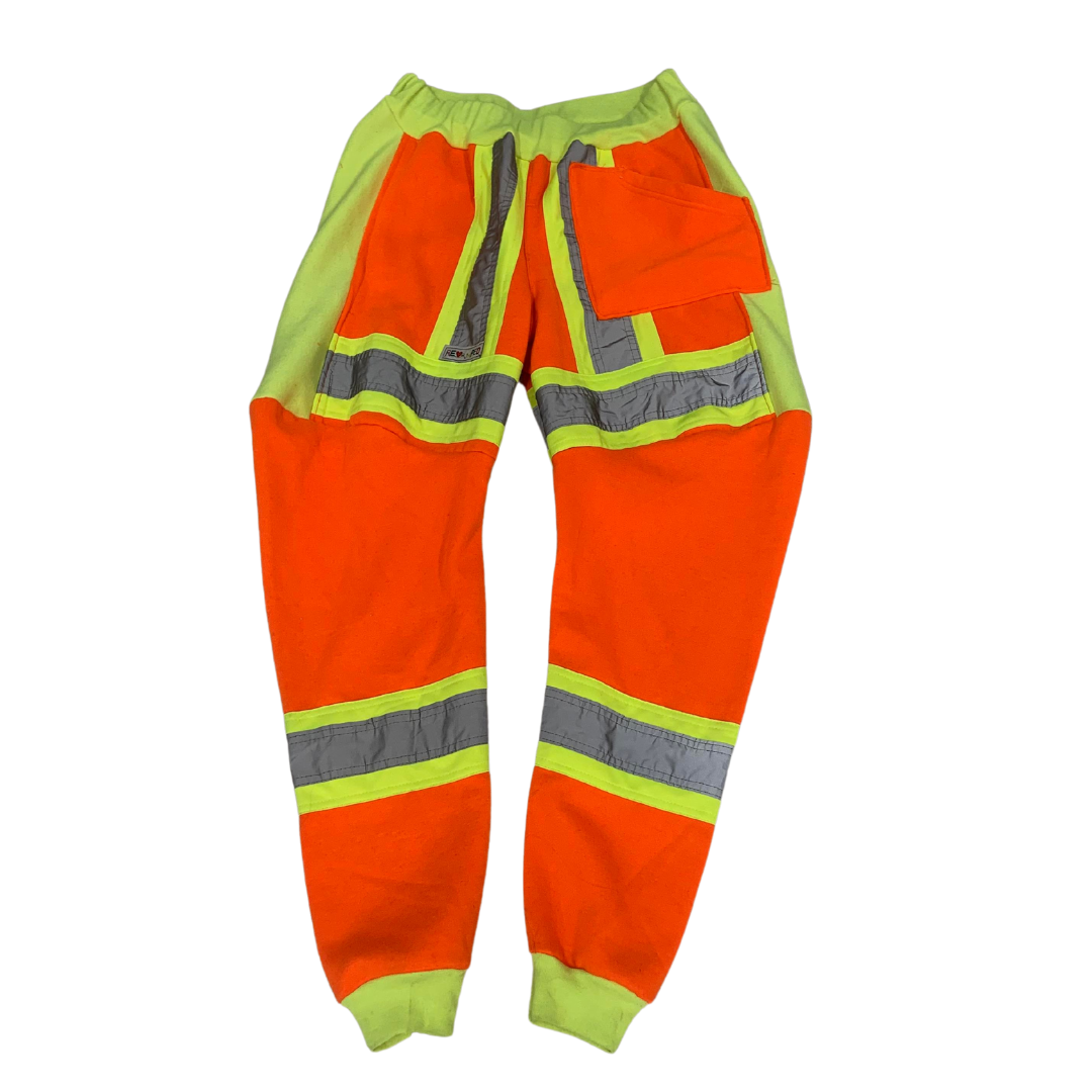 Revamped Clothing Toronto - Repurposed Upcycled Alterations Repairs Parkdale high vis hoodie pants
