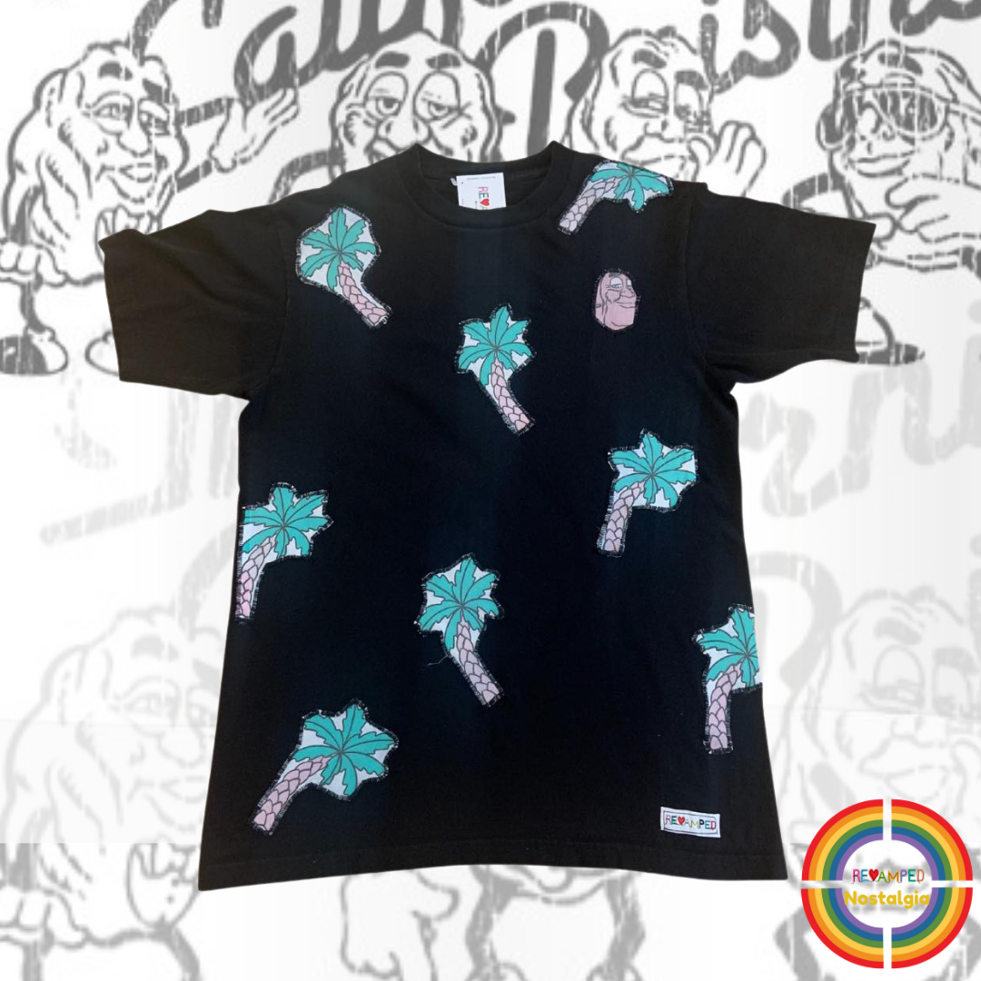 "THE CALIFORNIA RAISINS" PALM TREE TEE