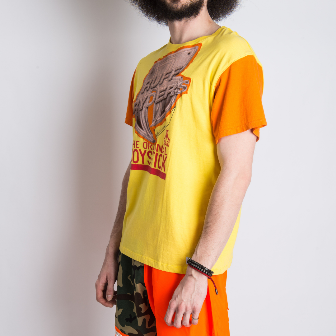 "RUFF RYDERS/ATARI" MASH UP TEE