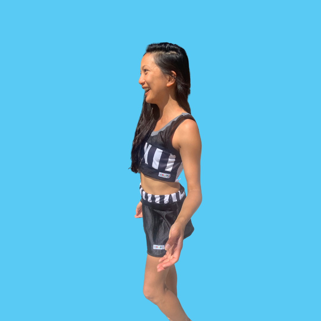 REFEREE CROP AND SHORT SET