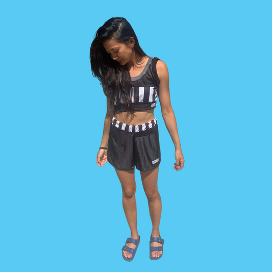REFEREE CROP AND SHORT SET