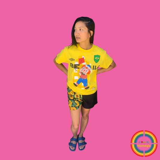 "RAGGEDY ANDY"  YELLOW BE ILL T-SHIRT