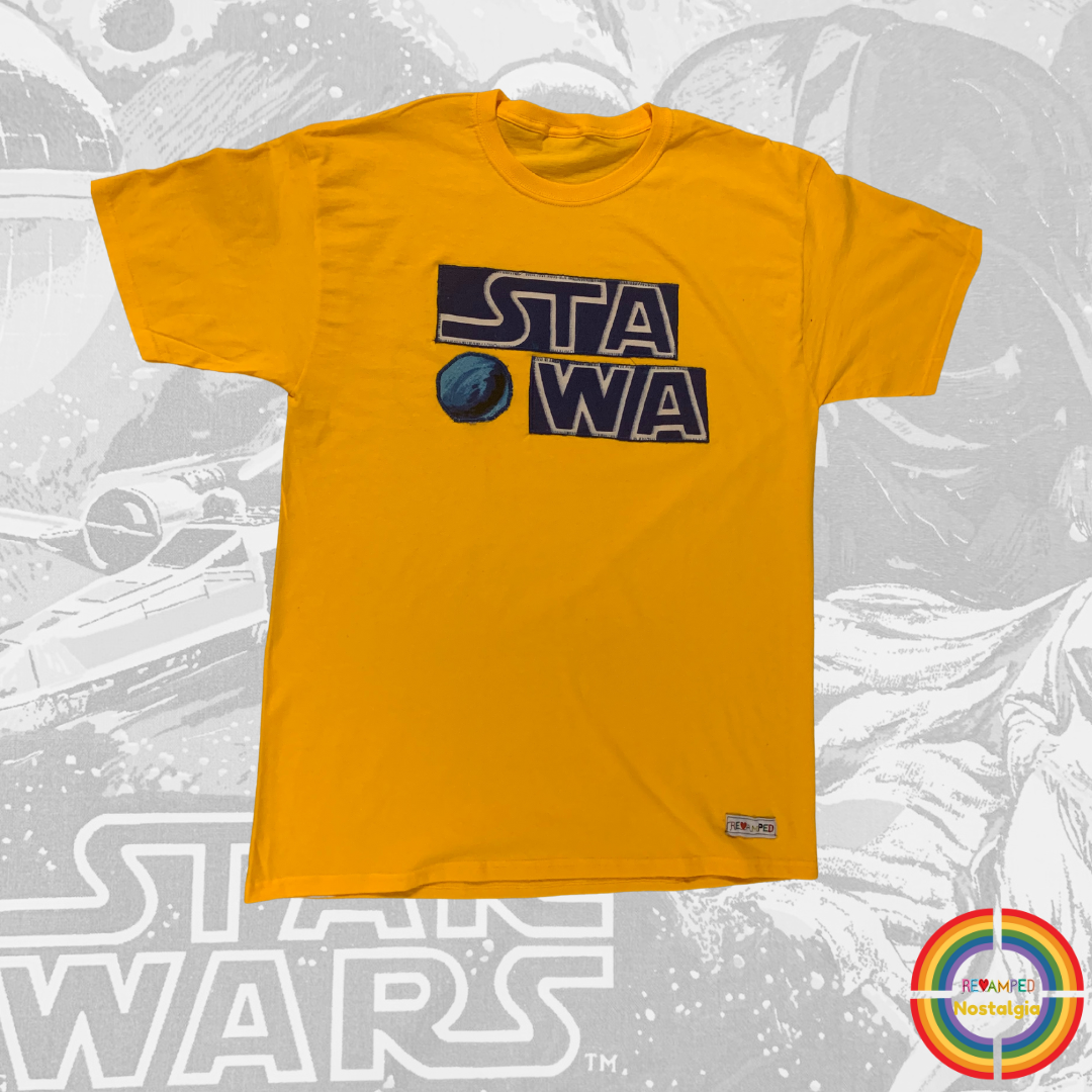 "STAR WARS" YELLOW STA WA TEE