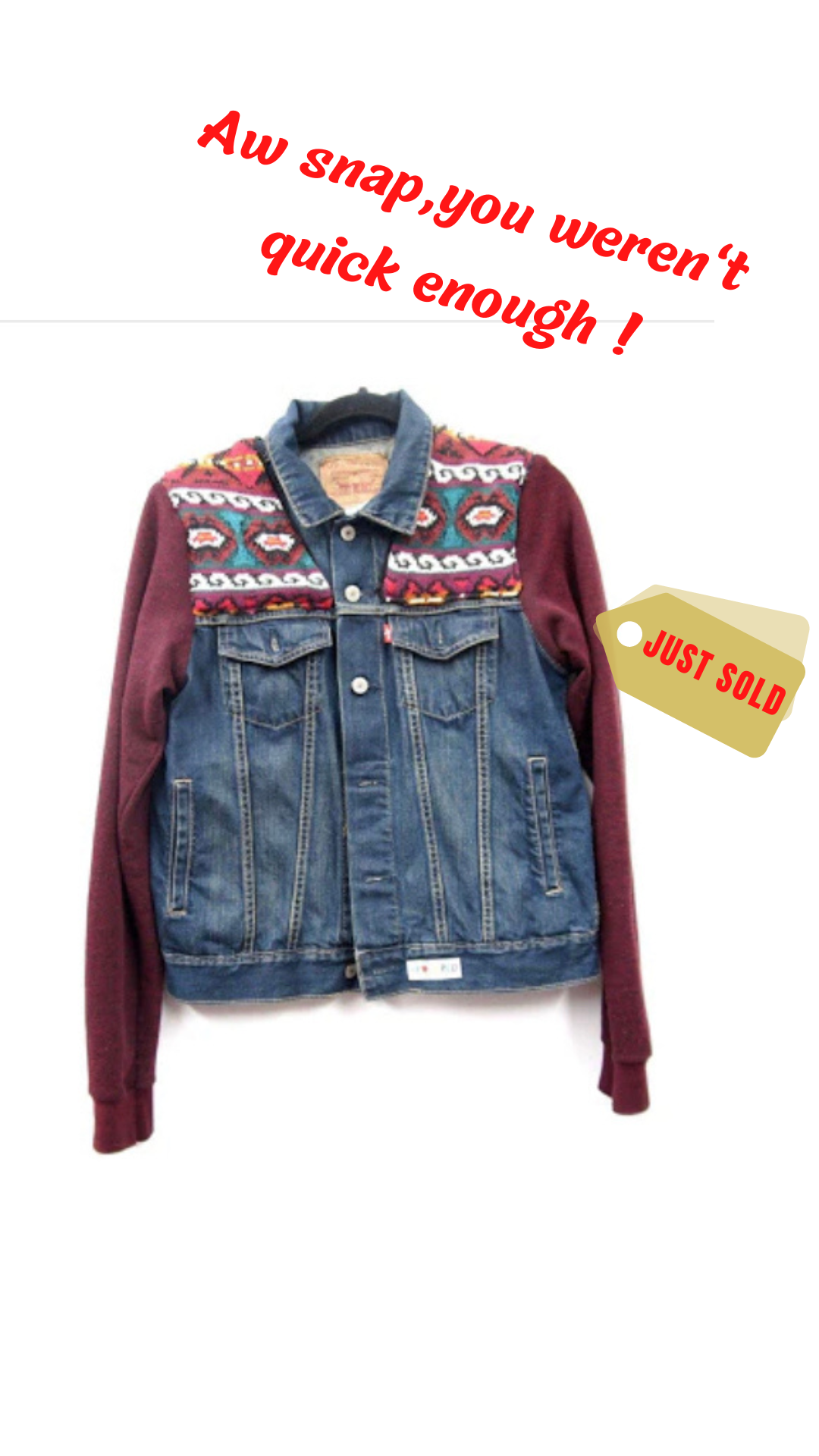 CARDIGAN & HOODIE MASH UP JEAN JACKET