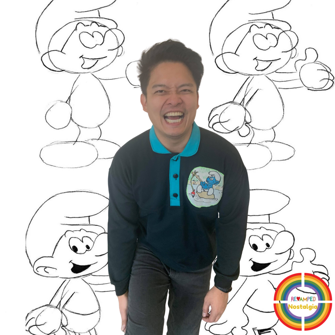 Revamped "Smurf" nostalgia pull over. Alterations available