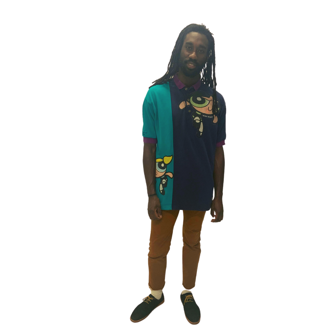 Revamped Clothing Toronto - Repurposed Upcycled Alterations Repairs Parkdale  power puff girls polo
