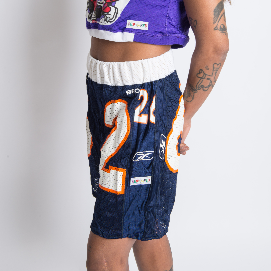 Revamped Clothing Toronto - Repurposed Upcycled Alterations Repairs Parkdale jersey shorts