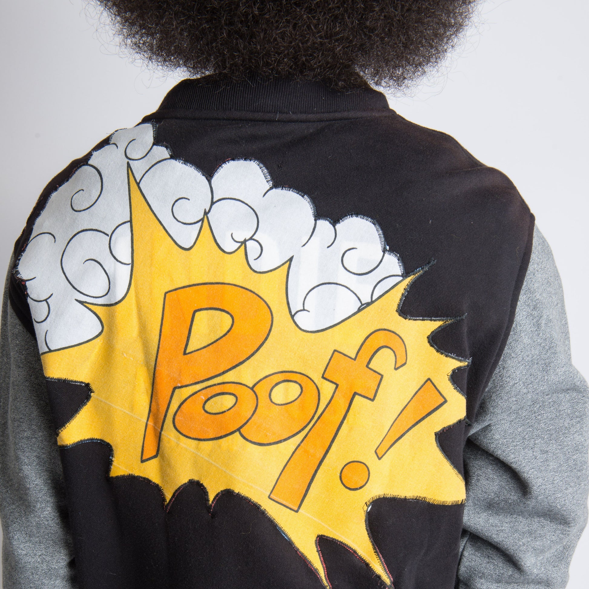 Revamped Clothing Toronto - Repurposed Upcycled Alterations Repairs parkdale  - genie Revamped  altered zip up hoodie
