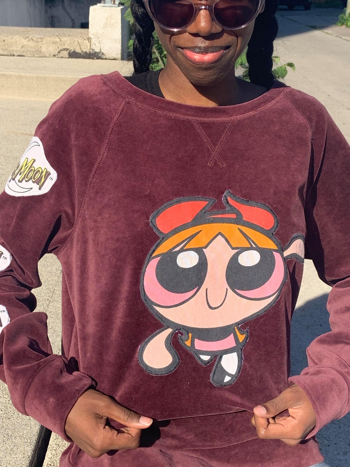 "SAILOR MOON" & "POWER PUFF GIRL" MASHUP PULL OVER
