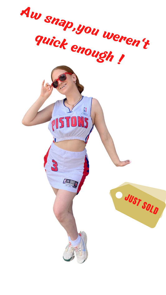 PISTONS SKIRT AND TOP SET