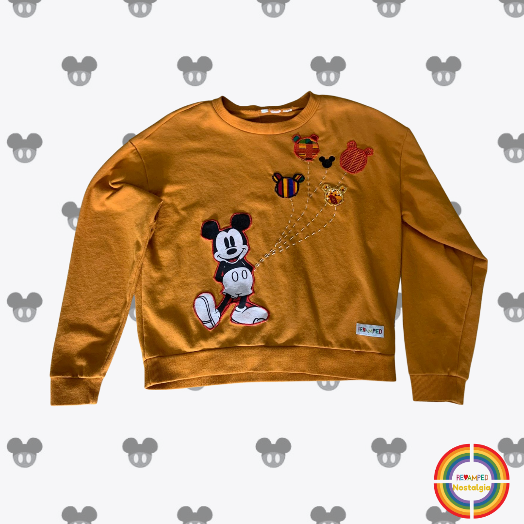 MICKEY MOUSE AND HIS BALLOONS PULLOVER