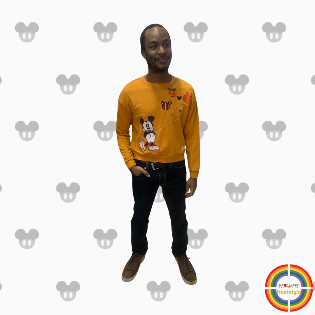 MICKEY MOUSE AND HIS BALLOONS PULLOVER
