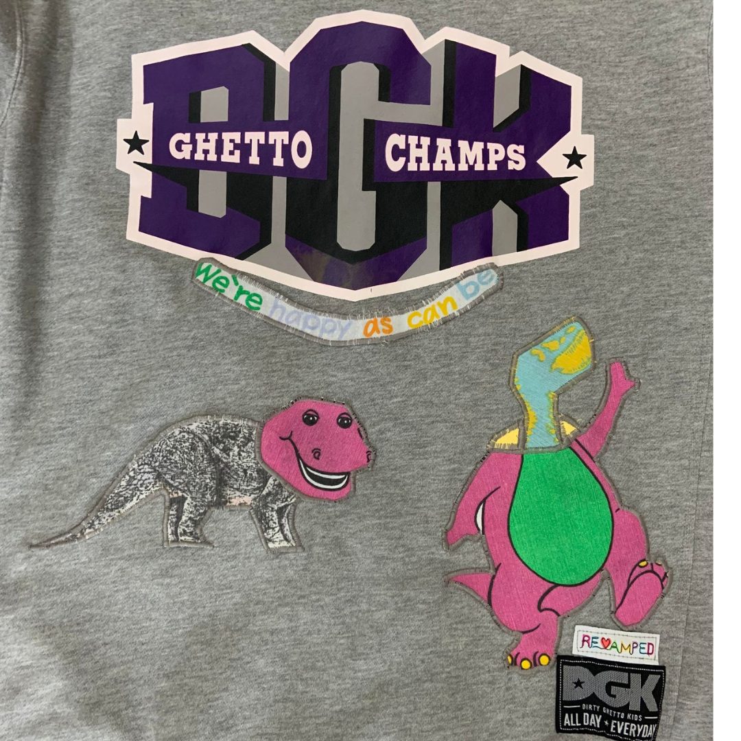 BARNEY THE DINOSAUR GHETTO CHAMPS PULL OVER