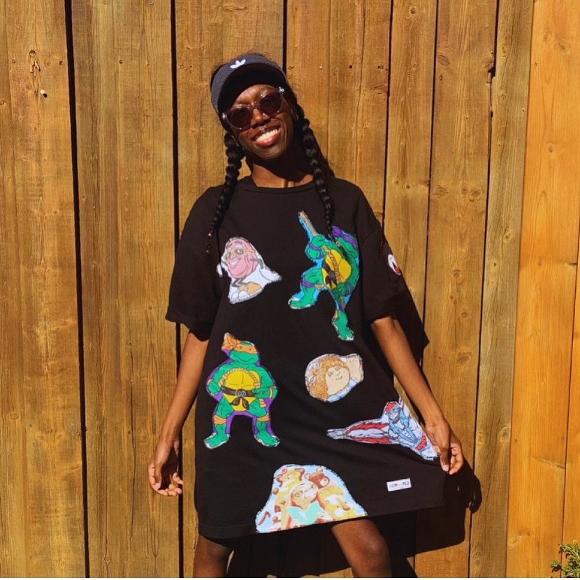 Revamped Clothing Toronto - Repurposed Upcycled Alterations Repairs  - 80s super fan