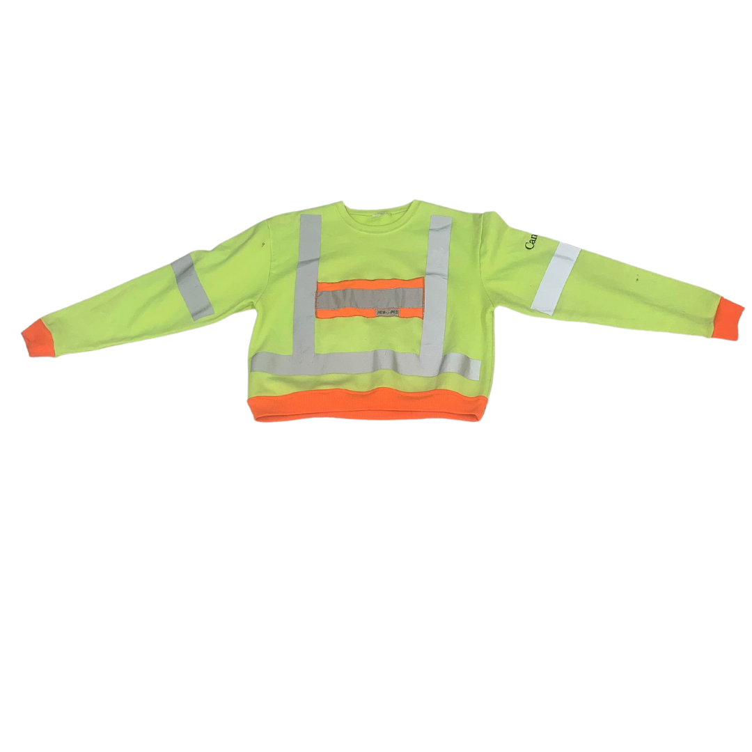 Revamped Clothing Toronto - Repurposed Upcycled Alterations Repairs Parkdale high vis pull over