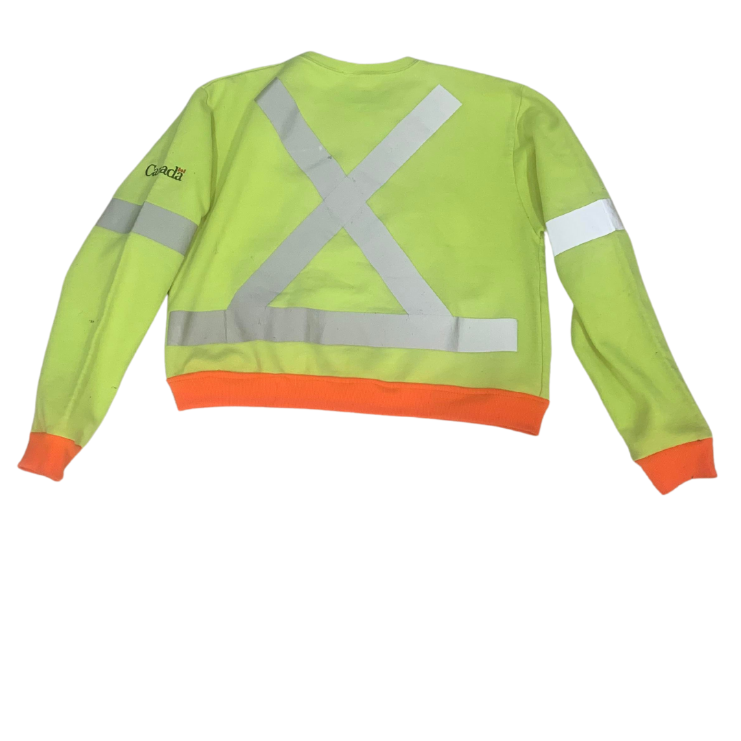 Revamped Clothing Toronto - Repurposed Upcycled Alterations Repairs Parkdale high vis pull over
