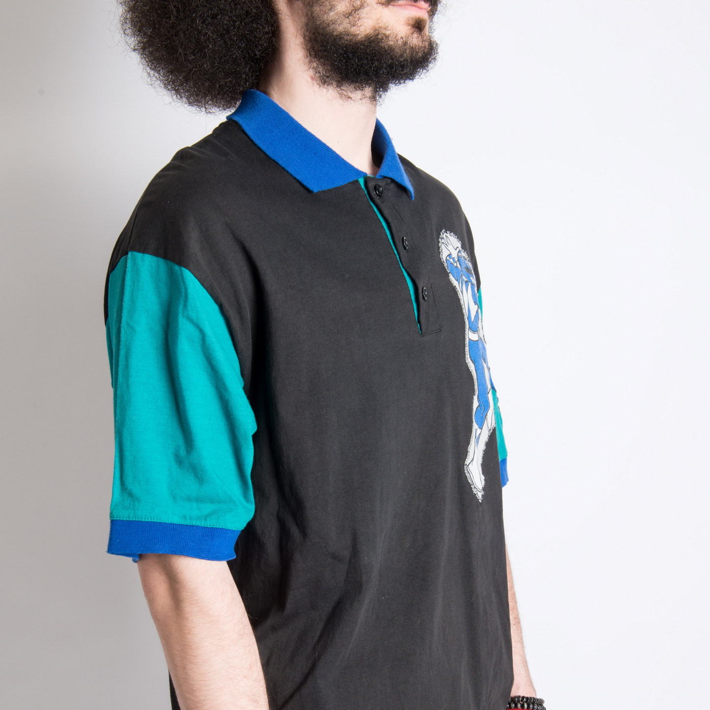 Revamped Clothing Toronto - Repurposed Upcycled Alterations Repairs Parkdale  - Power Ranger polo 