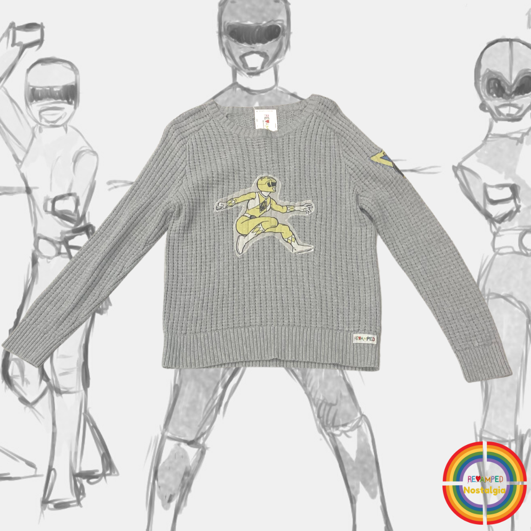CABLE KNIT "POWER RANGERS" TRINI SWEATER